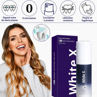 White X blanchiment des dents